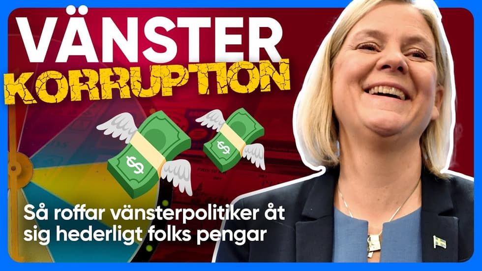 VÄNSTERNS KORRUPTION - Henrik Jönssons krönika - 100%