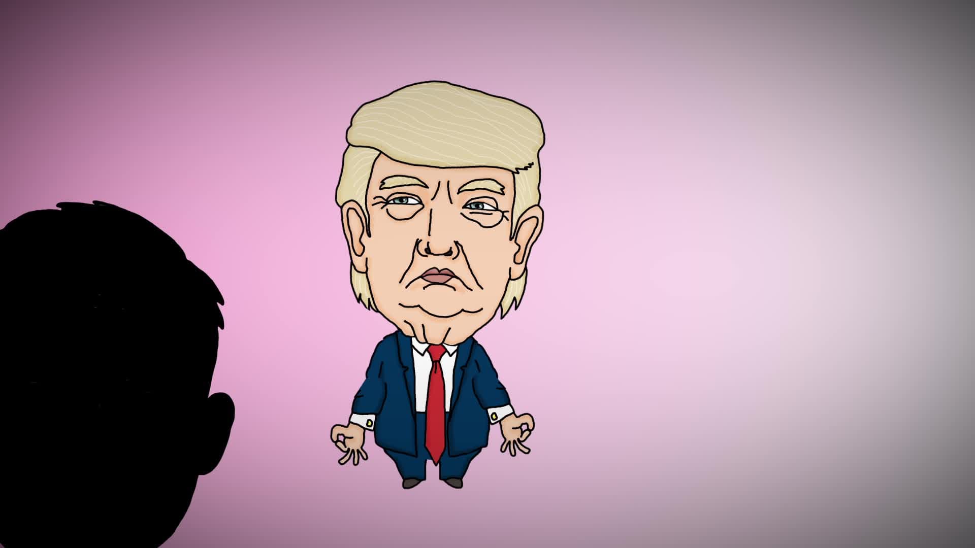 100% Baudin möter Donald Trump