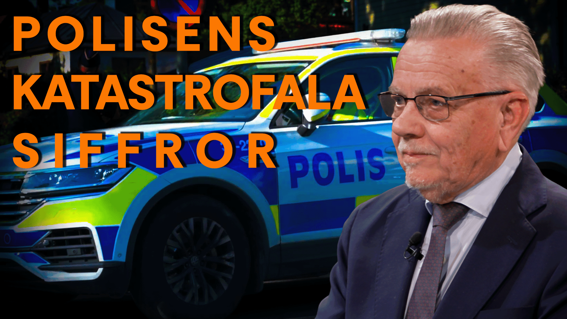 Polisens katastrofala siffror