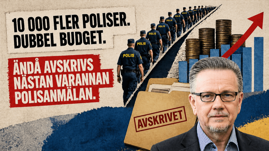 Polisens katastrofala siffror