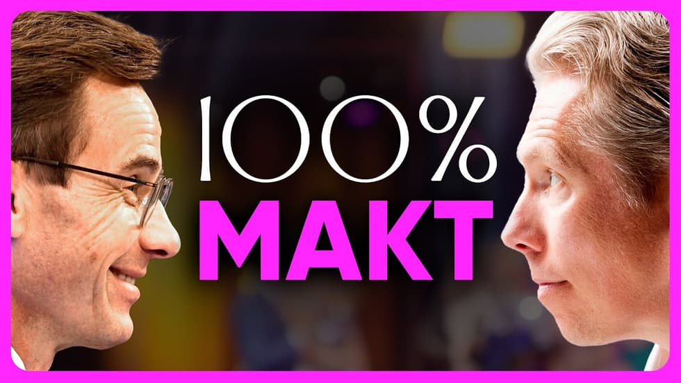 Talkshow - statsminister Ulf Kristersson - 100% MAKT